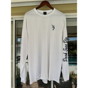 XL Dark Seas Men's Long Sleeve T-Shirt Surfing Marlin Fish